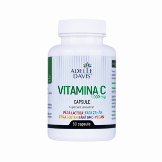 Vitamina C 1000 mg, 60 capsule
