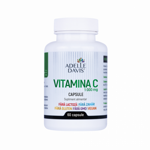 Vitamina C 1000 mg, 60 capsule